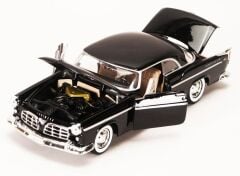 Motor Max Chrysler C300 1955 Model Araba Siyah 1 24