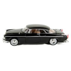 Motor Max 1:24 Chrysler C300 1955 Model Araba Siyah