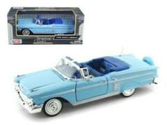 Motor Max Model Araba 1 24 1958 Chevy İmpala - Mavi