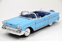 Motor Max Model Araba 1 24 1958 Chevy İmpala - Mavi