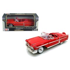 Motor Max Model Araba 1 24 1958 Chevy İmpala - Kırmızı