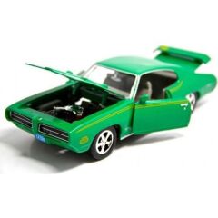 Motor Max 1:24 1969 Pontiac Gto Judge Model Araba - Yeşil