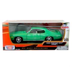 Motor Max 1:24 1969 Pontiac Gto Judge Model Araba - Yeşil