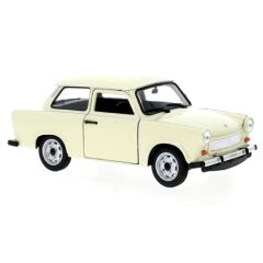 Welly 1:24 Trabant 601 Model Araba - Krem