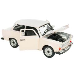 Welly 1:24 Trabant 601 Model Araba - Krem