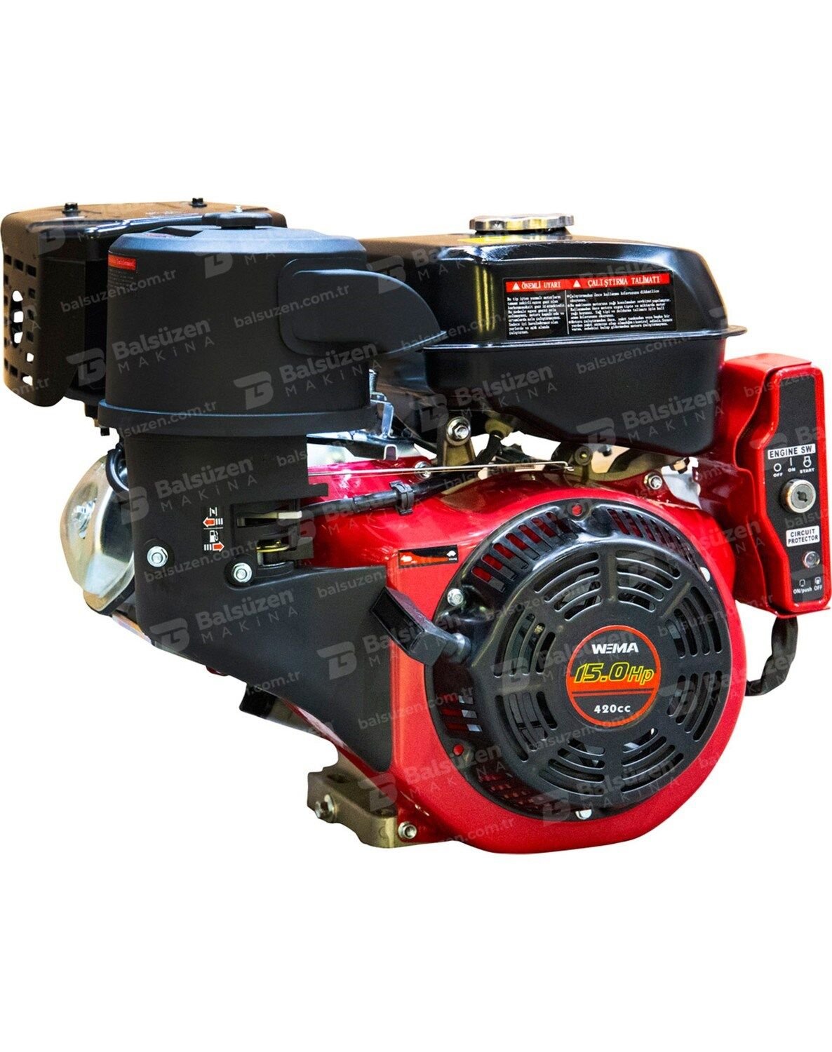 Weima WM190FE-2/P Benzinli Kamalı Marşlı Motor 15 Hp