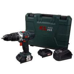 KLPro KLDM18-50 18Volt/5.0Ah Çift Akülü Profesyonel Darbeli Matkap