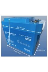 12,8v 210ah Lifepo4 Prizmatik Lityum Demir Fosfat Akü Bluetooth