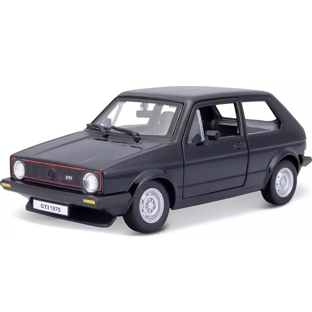 Burago 1:24 Volkswagen Golf MK1 GTI 1979 Model Araba - Siyah