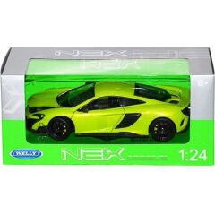 Welly 1:24 McLaren 675LT Coupe Model Araba - Yeşil