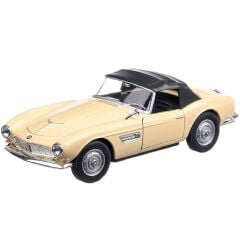 Welly 1:24 BMW 507 Model Araba - Krem