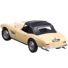 Welly 1:24 BMW 507 Model Araba - Krem