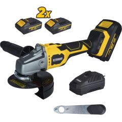 RTRMAX RTX3060 20V 4Ah Çift Akülü Avuç Taşlama