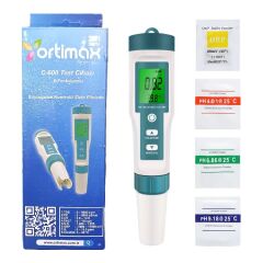 Ortimax C-600 8in1 Su Kalite Test Cihazı 8 Fonksiyonlu