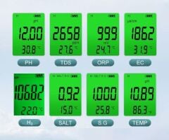 Ortimax C-600 8in1 Su Kalite Test Cihazı 8 Fonksiyonlu