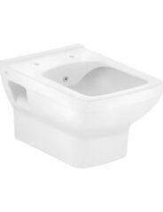 Seramiksan Silva Duroplast Kanalsız Açık Montaj Asma Klozet Yavaş Kapak - A041050H
