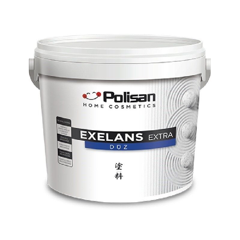 Polisan Exelans Extra Düz Dış Cephe Boyası 15 lt