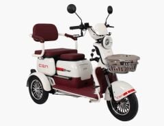 Csn Smart Elektrikli 3 Tekerlekli Motor Kırmızı