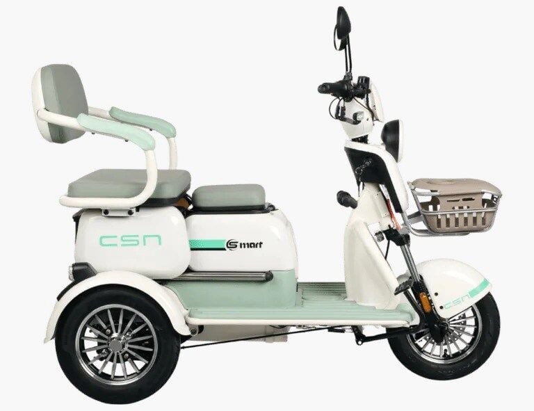 Csn Smart Elektrikli 3 Tekerlekli Motor Yeşil