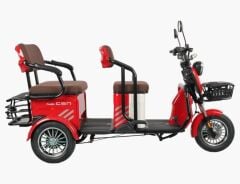 Csn Portofino Elektrikli 3 Tekerlekli Motor Kırmızı