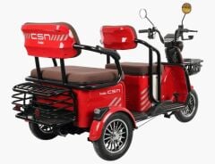 Csn Portofino Elektrikli 3 Tekerlekli Motor Kırmızı