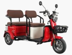 Csn Portofino Elektrikli 3 Tekerlekli Motor Kırmızı